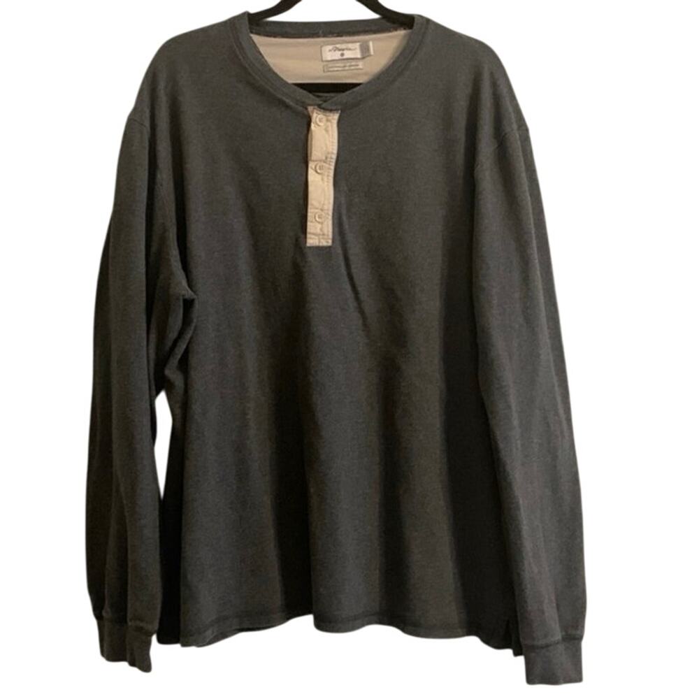 3.1 Philip Lim for Target 20th Anniversary Collection Shirt L Gray Long Sleeve